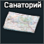 План санатория Лазурный Берег