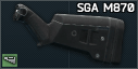 Приклад SGA для M870
