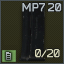 Магазин стандартный MP7 4.6x30 мм на 20 патронов